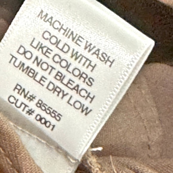 Mac Duggal Beaded Floral Appliqué Midi Sheath Formal/Prom Dress Nude Size 10 NWT - Picture 9 of 11